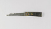 Confederate soldier's knife. Inscribed on blade "J. Ward/Cast Steel." Found by John Weber Sr. in front of the Dunkard Church, from the battle of Antietam, September 16-17, 1862.