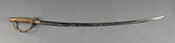 Union Cavalry Saber made by the Mansfield Lamb Company. Sabre found by donor, William L. Ritter, Senior 2nd Lt. Artillery, C.S.A. of Capt. Ferd. O. Claiborne's Co. on the roadside near Columbia, Tenn. In a charge made on the enemy at that point. Seeing the saber beside the road Ritter ordered one of his men…