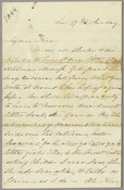 Henrietta Barroll to Elleonora Barroll, discussing Elleonora's daughter being very ill, and how her husband was in exile. Elleonora Barroll's husband, John Leeds Barroll, was in the Confederate capitol Richmond, Virginia after having to leave Maryland because of his publishing a newspaper article that was found treasonous by federal authorities. The Barroll family was a…