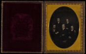 Daguerreotype portrait of the Latrobe family