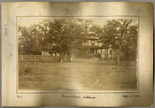 Exterior view of McHenry Howard's summer home in Oakland, Maryland, September 21, 1882.