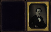 Daguerreotype portrait of Charles Zachary Lucas (1816-1857, son of Fielding Lucas, Jr., (1781-1854).
