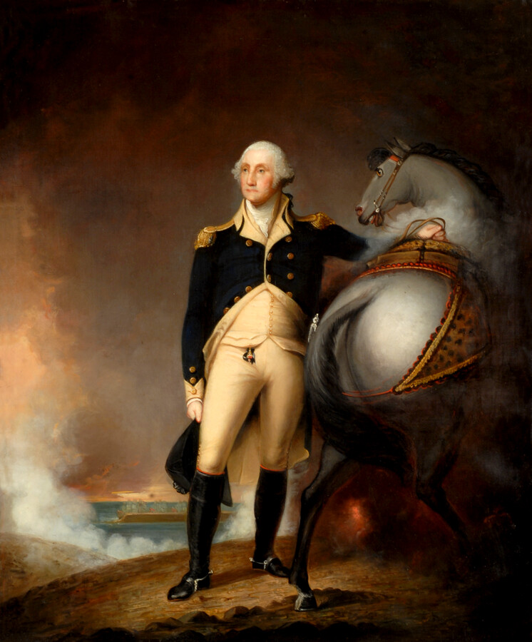 George Washington at Dorchester Heights